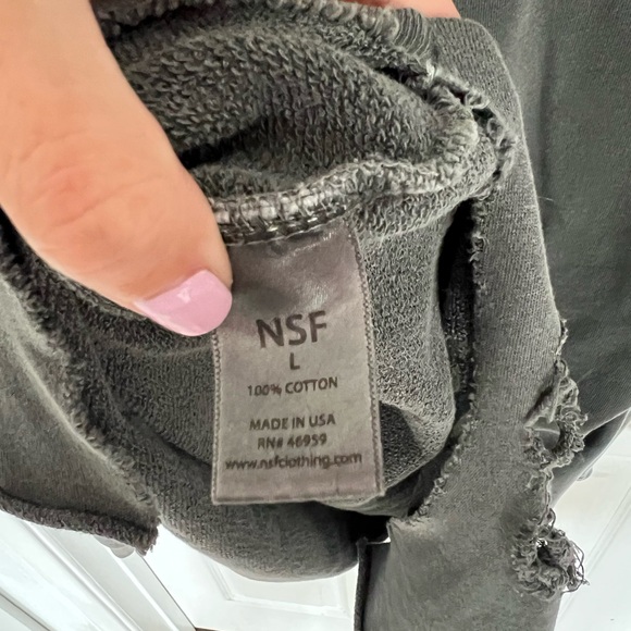 NSF Distressed Hoodie - Picture 5 of 5